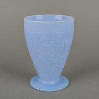 JEANNETTE GLASS Delphite Cherry Blossom Jug And Glasses 5 Pieces