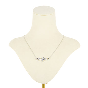 BIRKS Sterling Silver Rock And Pearl Cluster Necklace