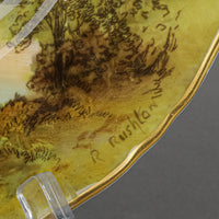 ROYAL WORCESTER Durham Cathedral Cabinet Plate