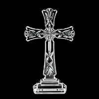 WATERFORD Crystal Standing Cross