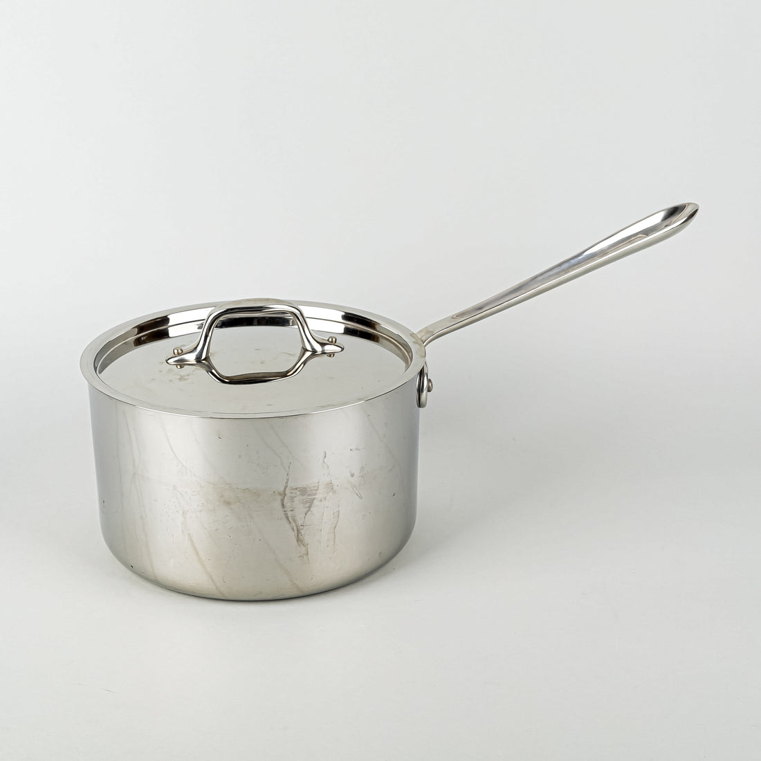 ALL CLAD Stainless Steel Lidded Saucepan