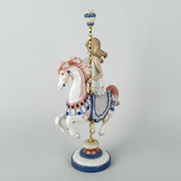 LLADRO Figurine Girl On Carousel Horse 1469
