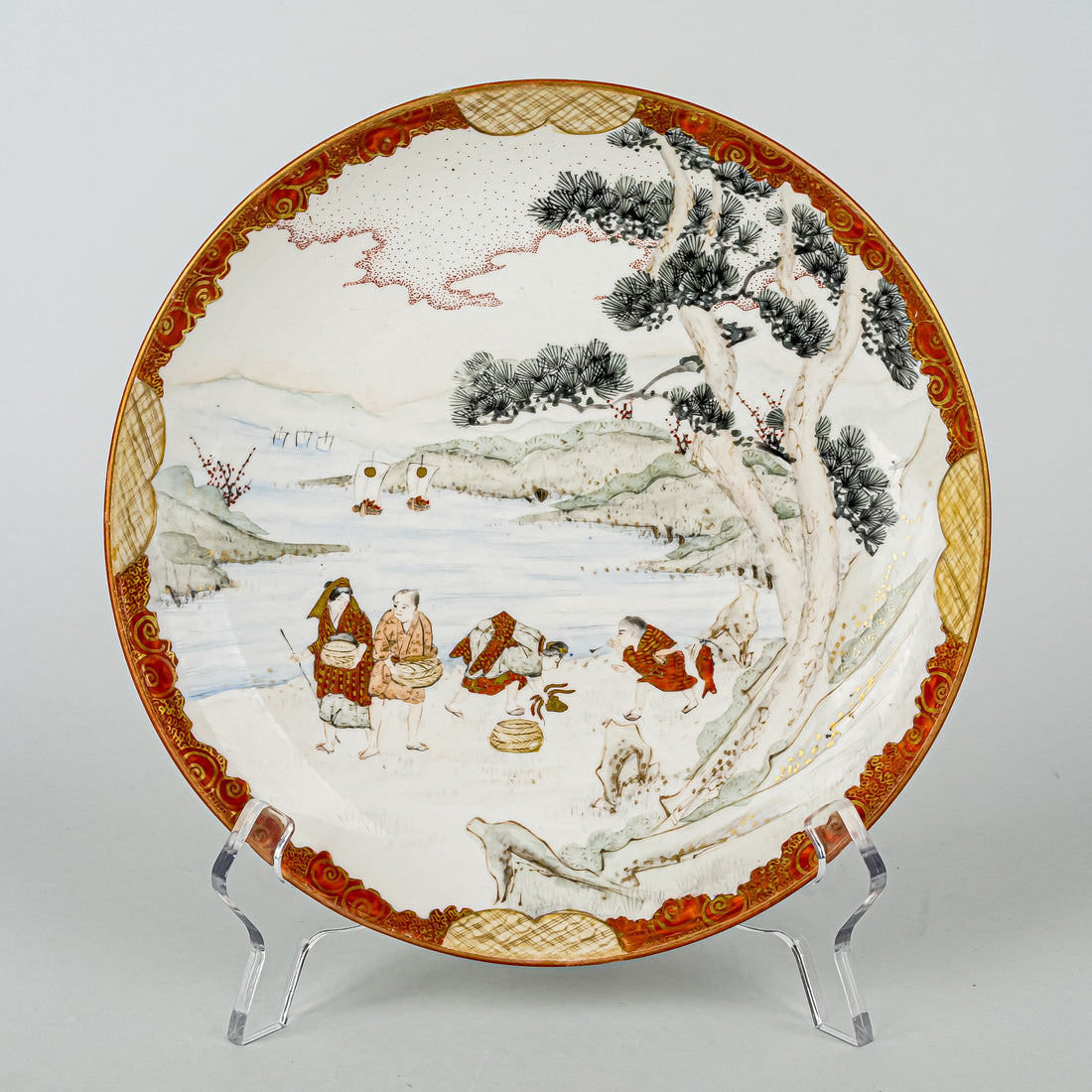 Japanese Kutani Hand Painted Bowl