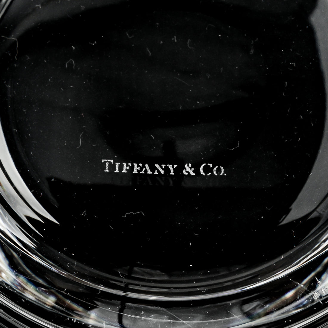 TIFFANY & CO Hearts Crystal Bowl
