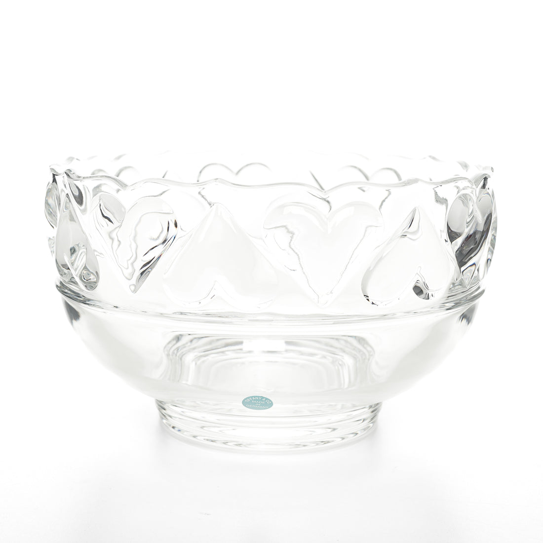 TIFFANY & CO Hearts Crystal Bowl