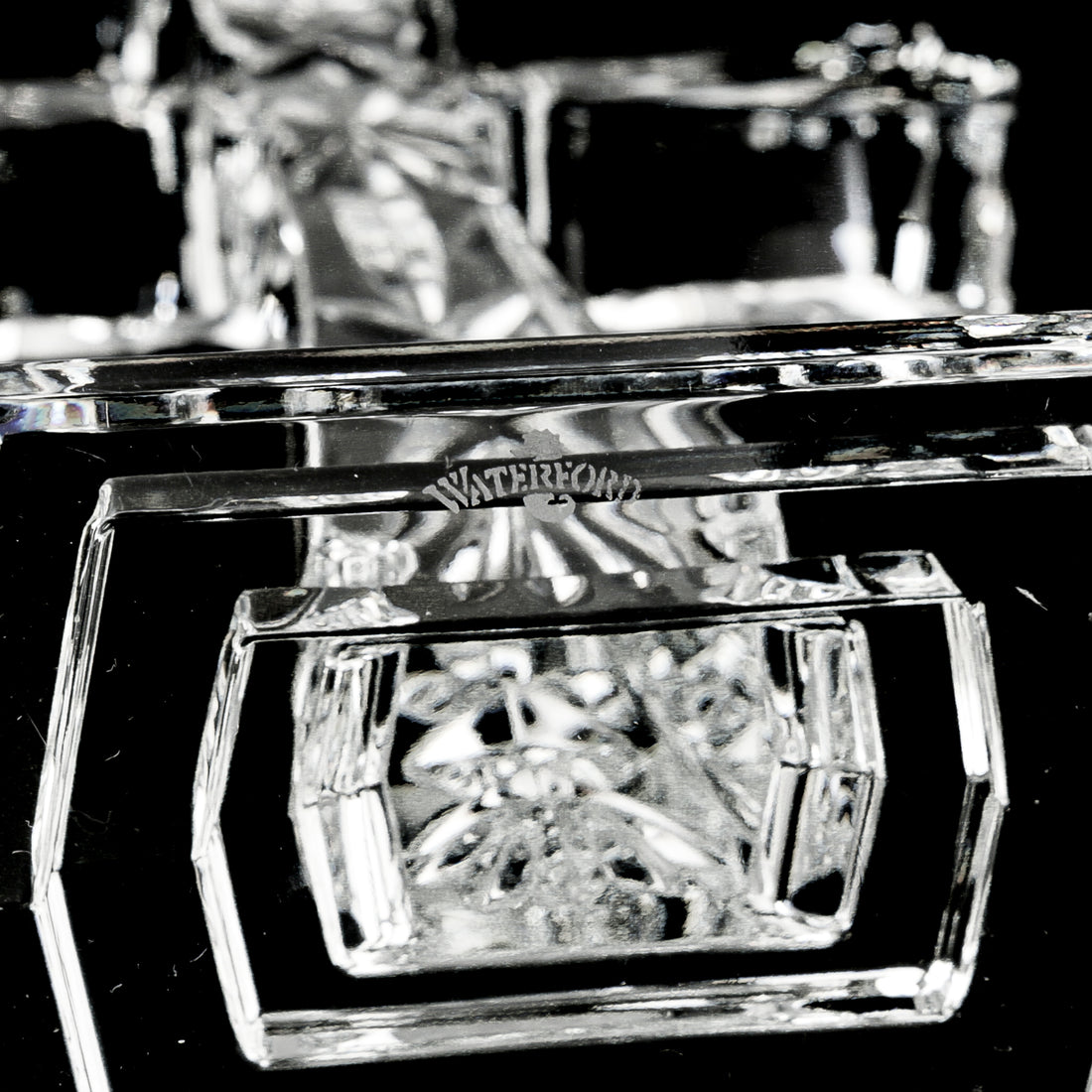 WATERFORD Crystal Standing Cross