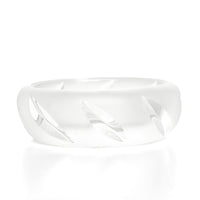 LALIQUE Yseult Oval Salt Cellar