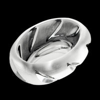 LALIQUE Yseult Oval Salt Cellar