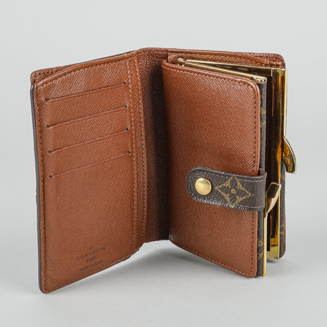 LOUIS VUITTON Monogram Porte Monnaie Billets Viennois Wallet