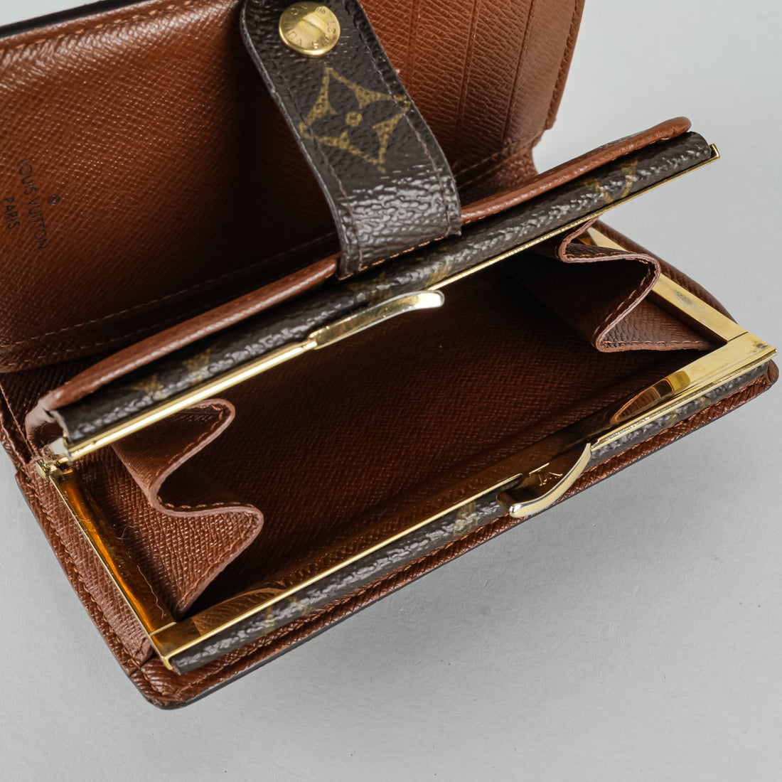 LOUIS VUITTON Monogram Porte Monnaie Billets Viennois Wallet