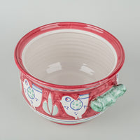 SOLIMENE VIETRI Campagna Chicken Lidded Casserole/Tureen