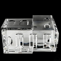 IITTALA Jorma Vennola VILLAGE Glass Church Sculp