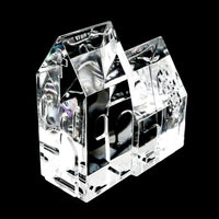 IITTALA Jorma Vennola VILLAGE Glass Church Sculp