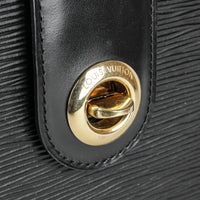 LOUIS VUITTON Vintage Capucine Black Epi Leather Handbag