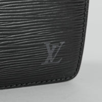 LOUIS VUITTON Vintage Capucine Black Epi Leather Handbag