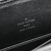 LOUIS VUITTON Vintage Capucine Black Epi Leather Handbag