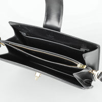 LOUIS VUITTON Vintage Capucine Black Epi Leather Handbag