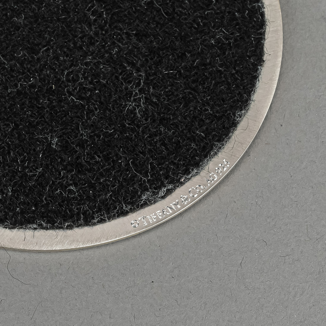 TIFFANY & CO Sterling Silver Coaster - Snowflake