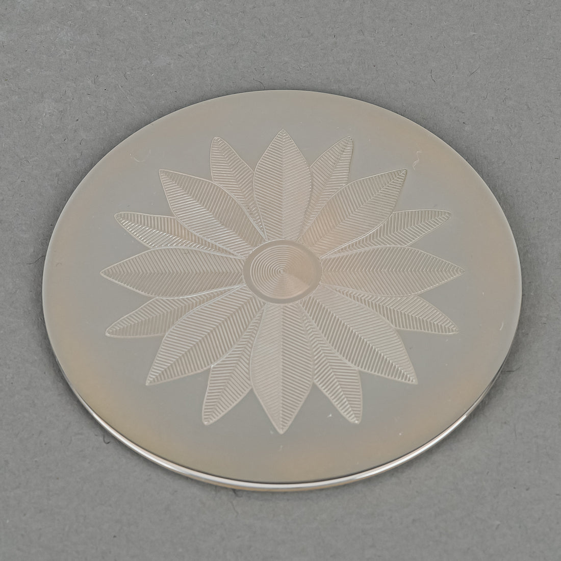 TIFFANY & CO Sterling Silver Coaster - Sunflower