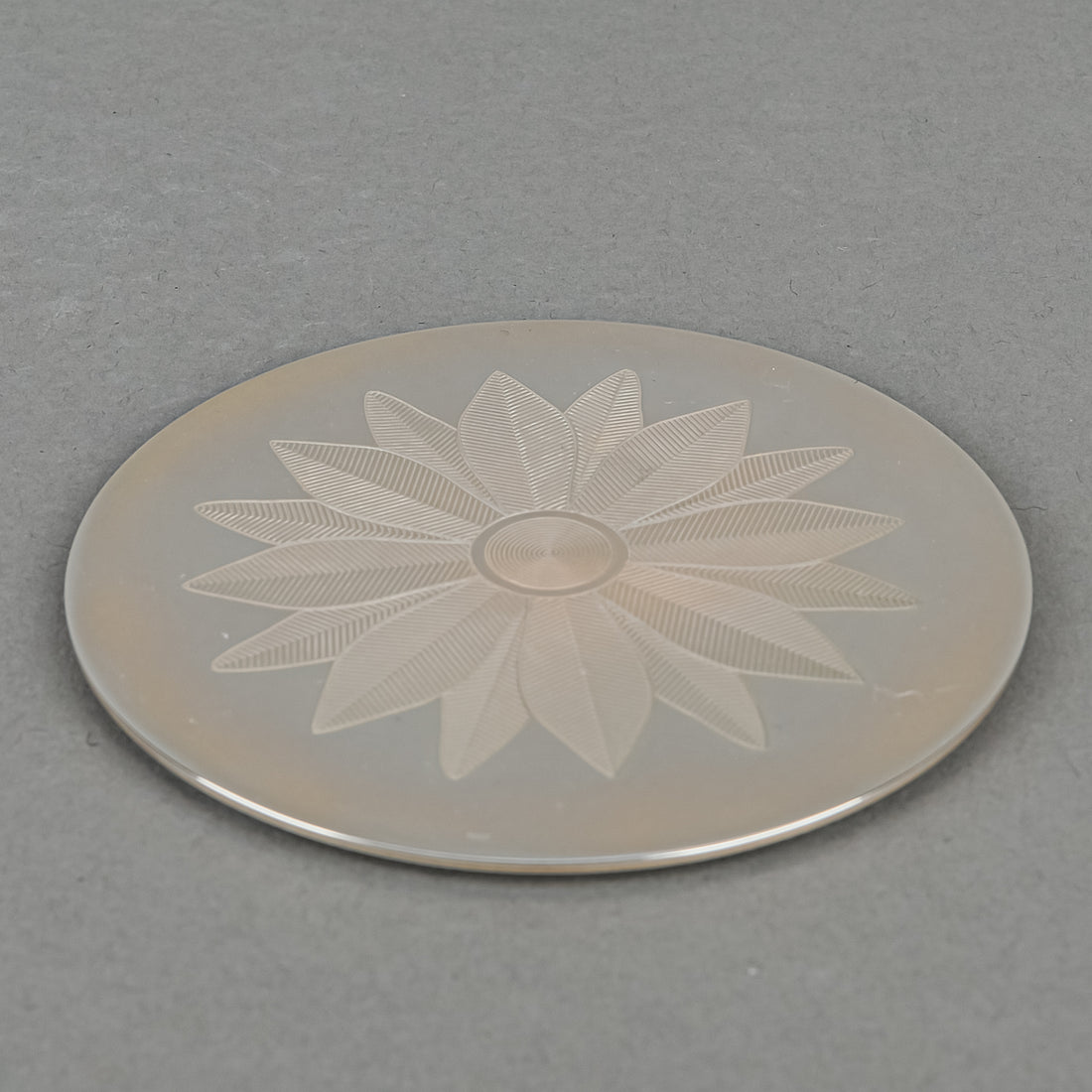TIFFANY & CO Sterling Silver Coaster - Sunflower