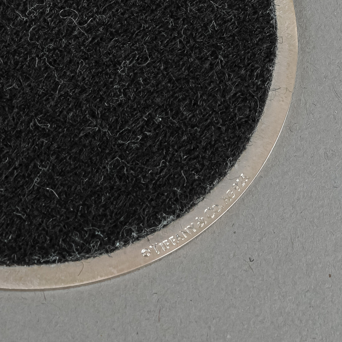 TIFFANY & CO Sterling Silver Coaster - Sunburst