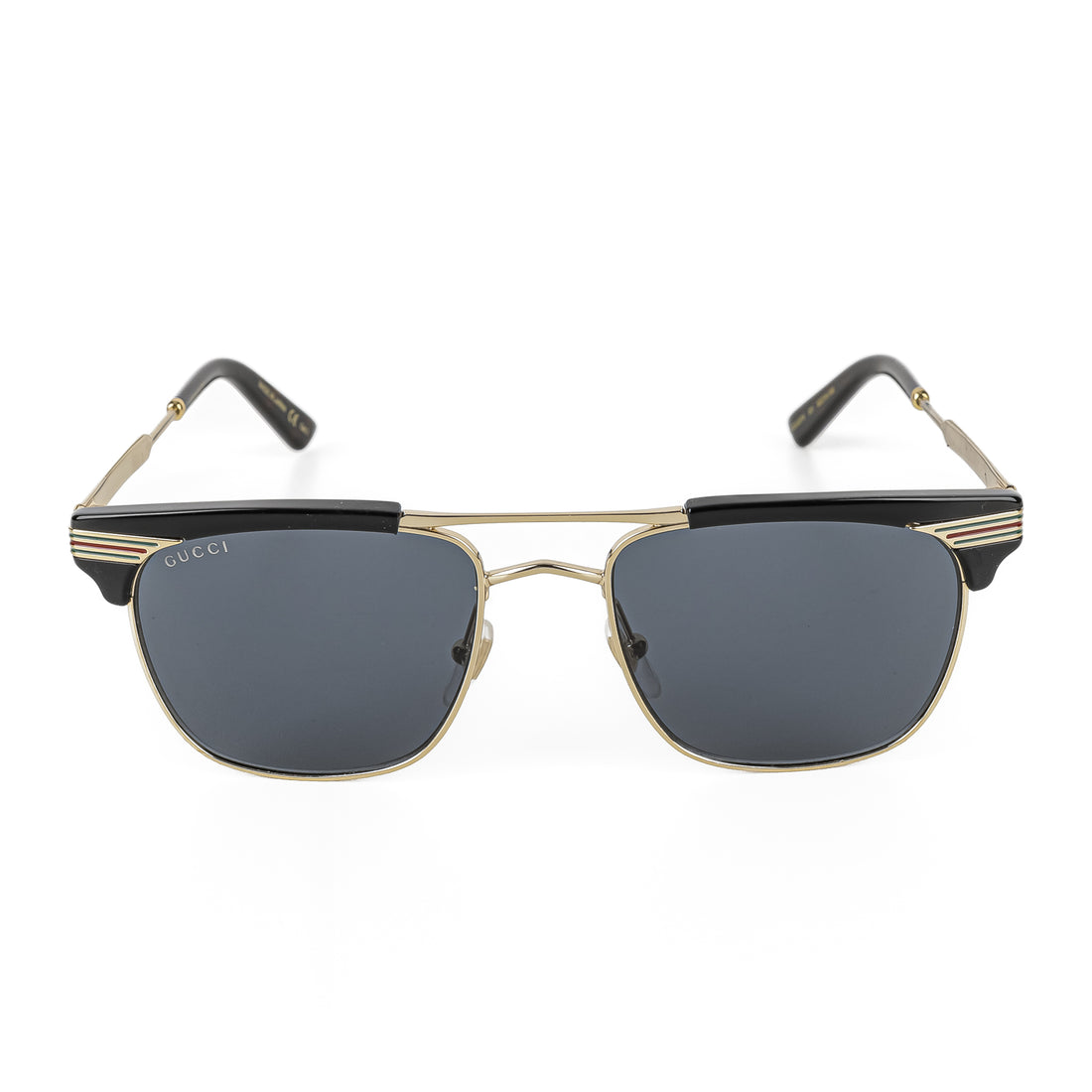 GUCCI Web Accent Wayfarer Sunglasses