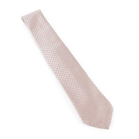 LOUIS VUITTON Silk Pink Checkered Necktie