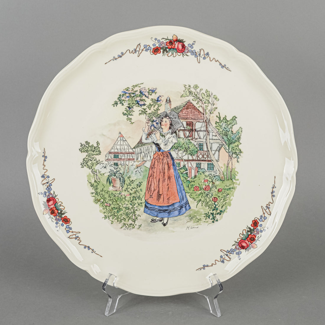 SARREGUEMINES Obernai Charger/Platter