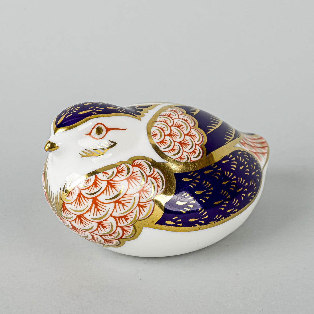 ROYAL CROWN DERBY Paperweight Quail - Original Collection