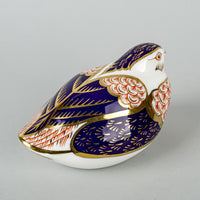 ROYAL CROWN DERBY Paperweight Quail - Original Collection