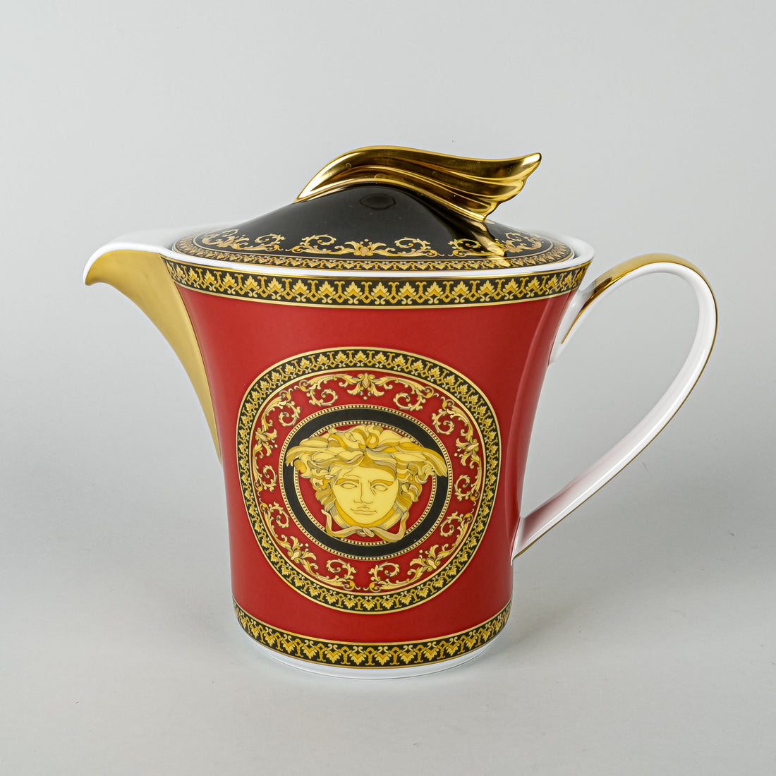 ROSENTHAL VERSACE Medusa Red Teapot