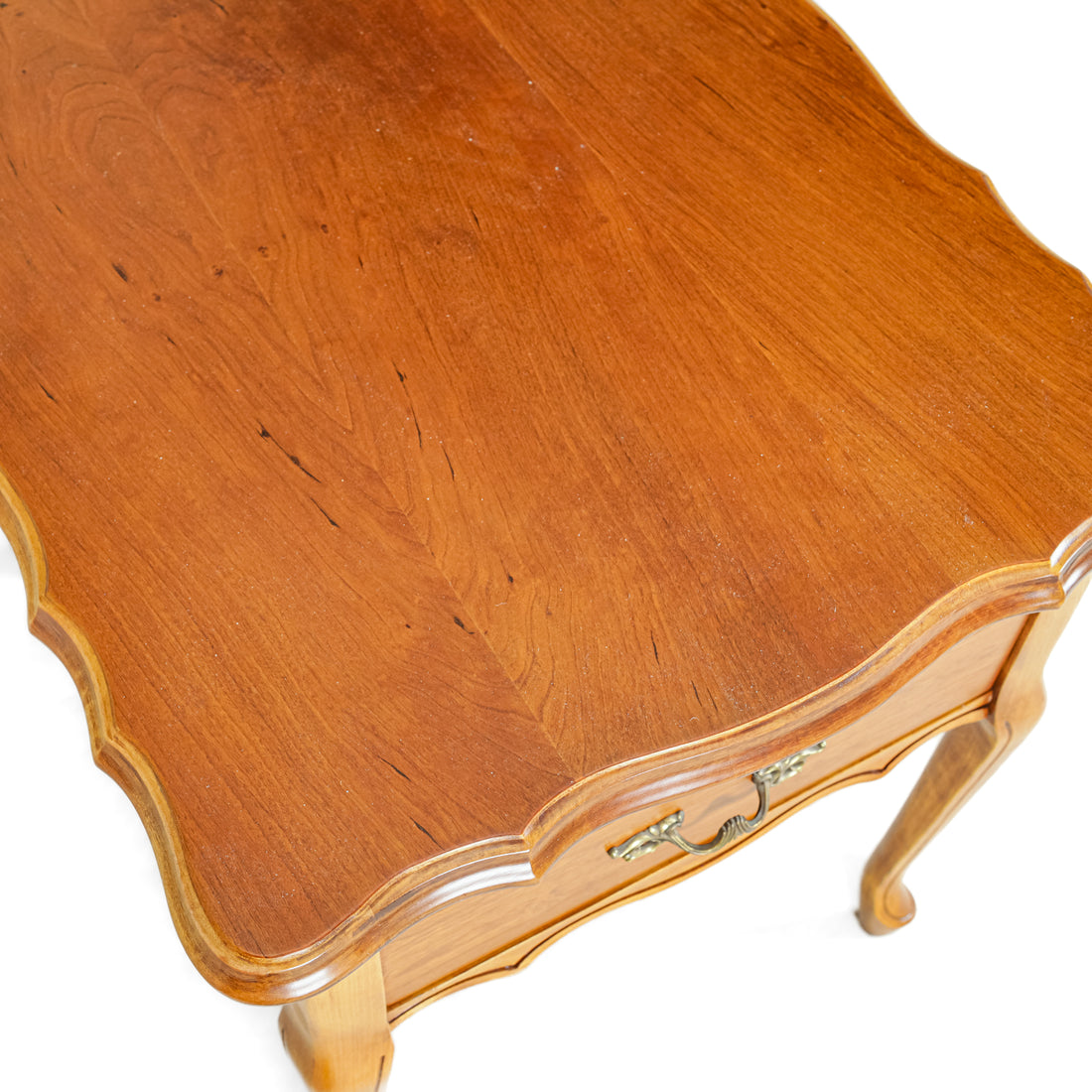 KROEHLER Cherry End Tables Set of 2