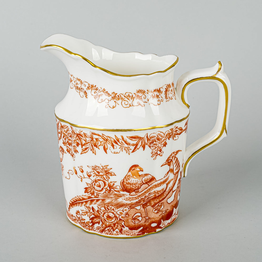 ROYAL CROWN DERBY Red Aves Creamer
