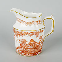 ROYAL CROWN DERBY Red Aves Creamer