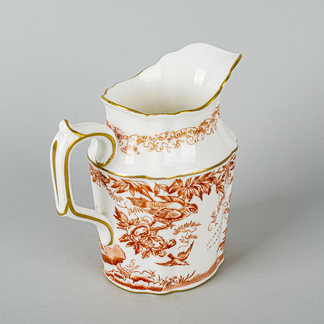 ROYAL CROWN DERBY Red Aves Creamer
