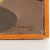 Xavier Esqueda (Mexican 1943) "La Lupa" Oil On Canvas