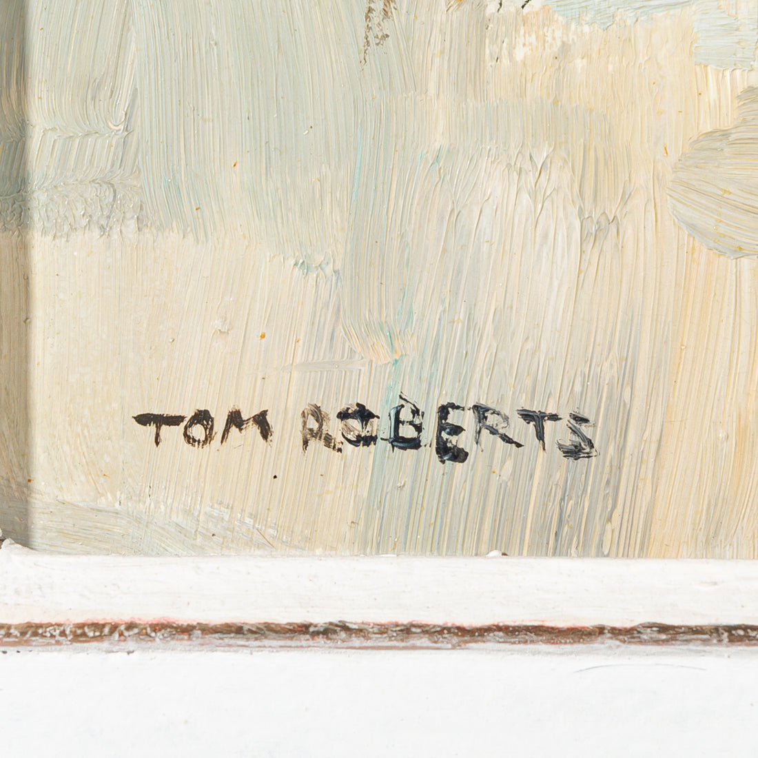 Tom Roberts Canadian(1909-1998) "Spring Ice At Speyside"