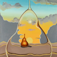 Xavier Esqueda (Mexican 1943) "La Lupa" Oil On Canvas