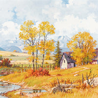 George A. Horvath (Canadian 1933) "October In The Country"