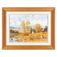 George A. Horvath (Canadian 1933) "October In The Country"