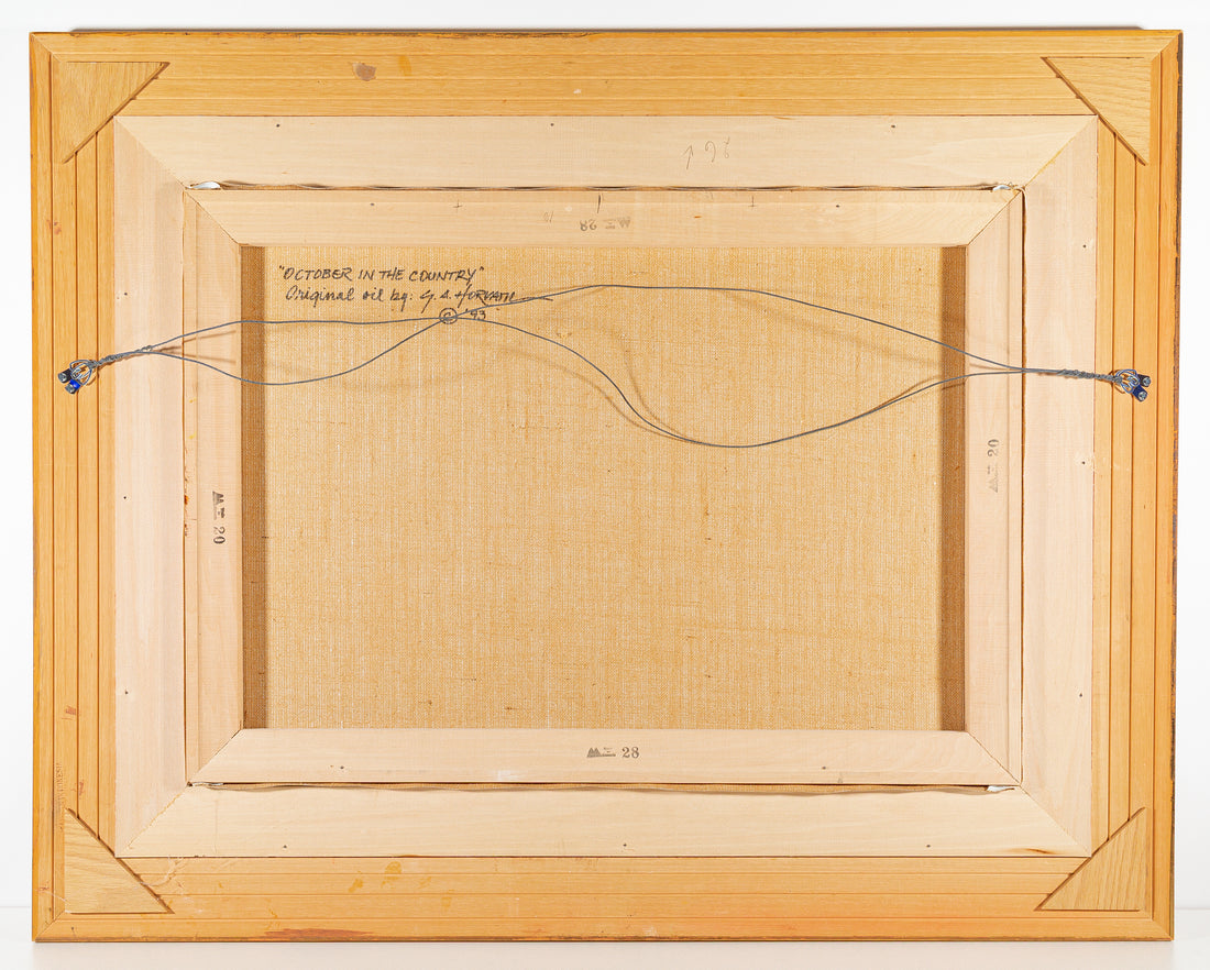 George A. Horvath (Canadian 1933) "October In The Country"