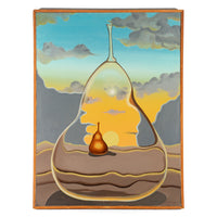 Xavier Esqueda (Mexican 1943) "La Lupa" Oil On Canvas