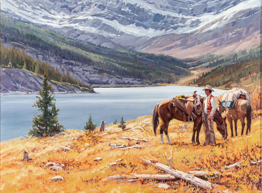 Richard Audley Freeman (Canadian 1932 -1991) "God's Country"