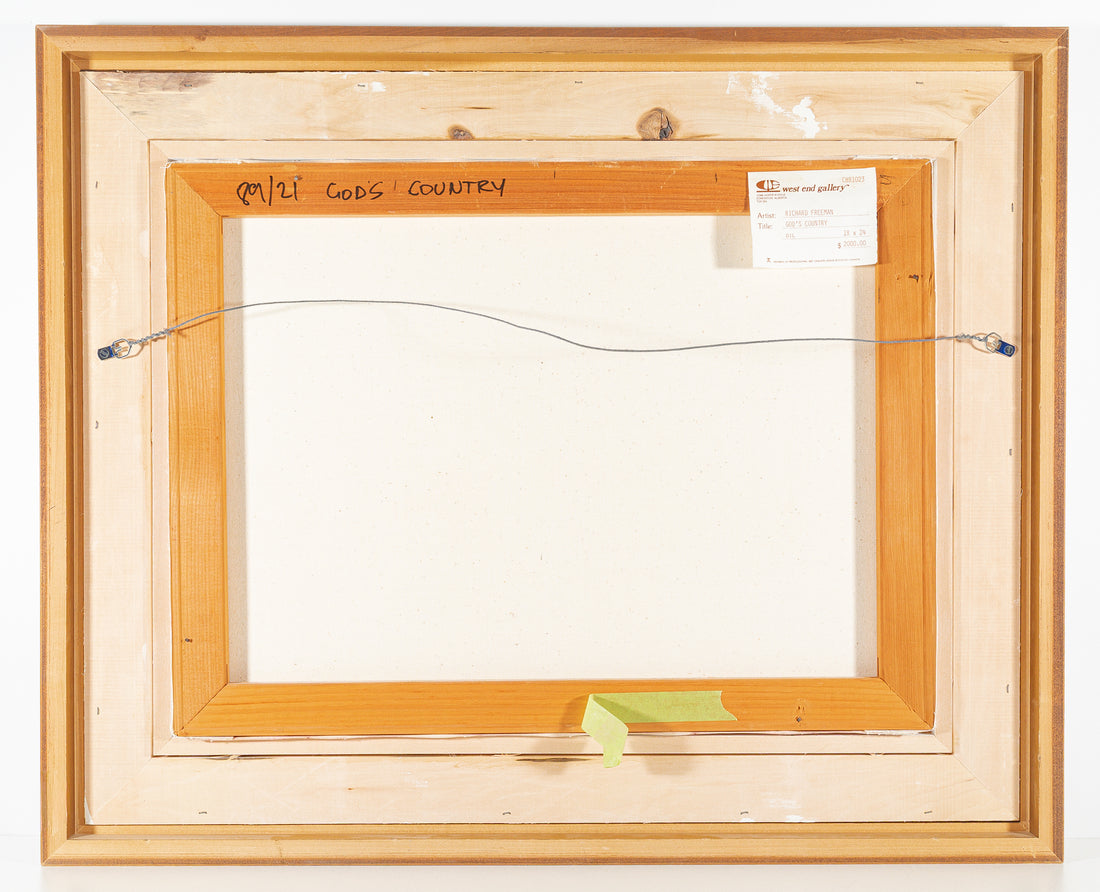 Richard Audley Freeman (Canadian 1932 -1991) "God's Country"