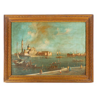 After Francesco Guardi (Italian 1712-1793) Venice - View of Church of San Giorgio Maggiore