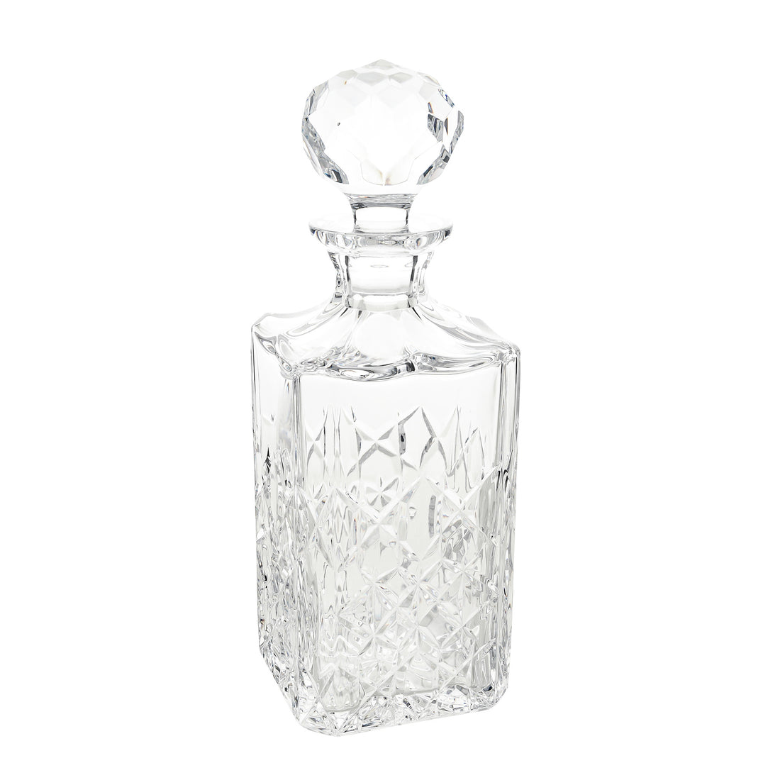 TIFFANY & CO Grenada Crystal Spirits Decanter & Ball Stopper
