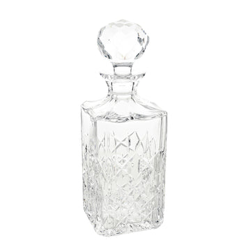 TIFFANY & CO Grenada Crystal Spirits Decanter & Ball Stopper