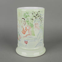 DERUTA Raoul Dufy Ceramic Wine Bottle Cooler