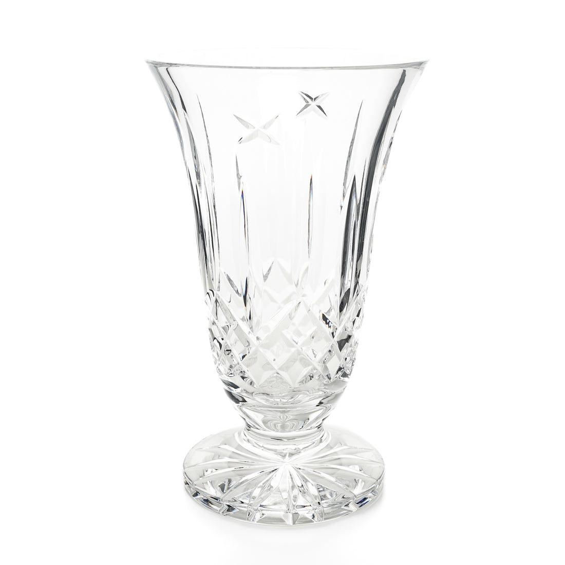 WATERFORD Lismore Footed Vase