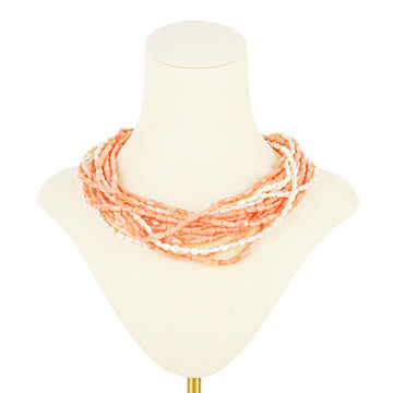 Coral & Pearl Torsade